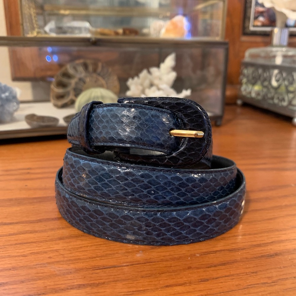 Snake skin Belt | Genuine M/L